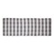 Contemporary Home Living 72" Gray and White Buffalo Check Rag Rectangular Rug